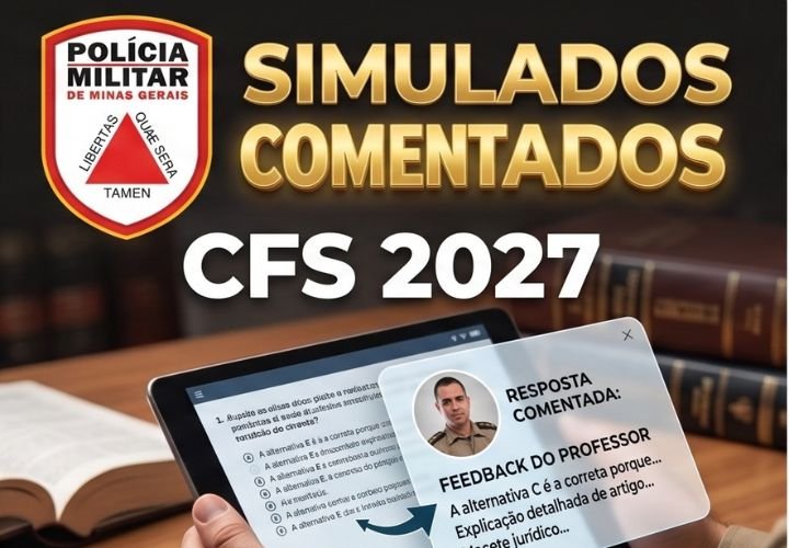 Simulados Comentados - CFS 2027